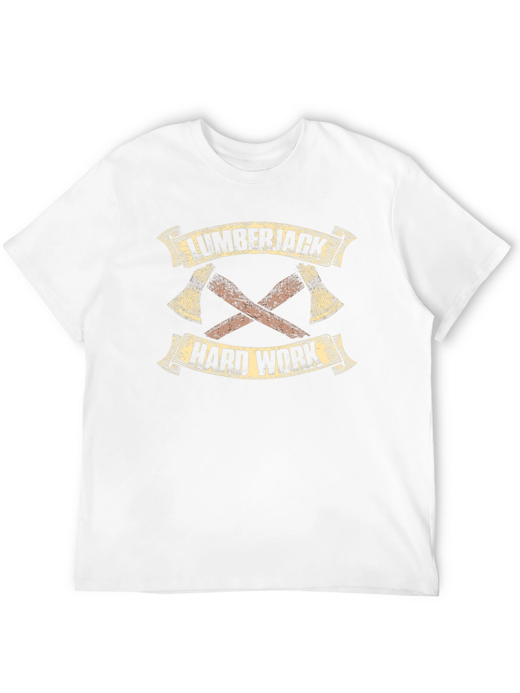 Lumberjack Hard Work Graphic Tee