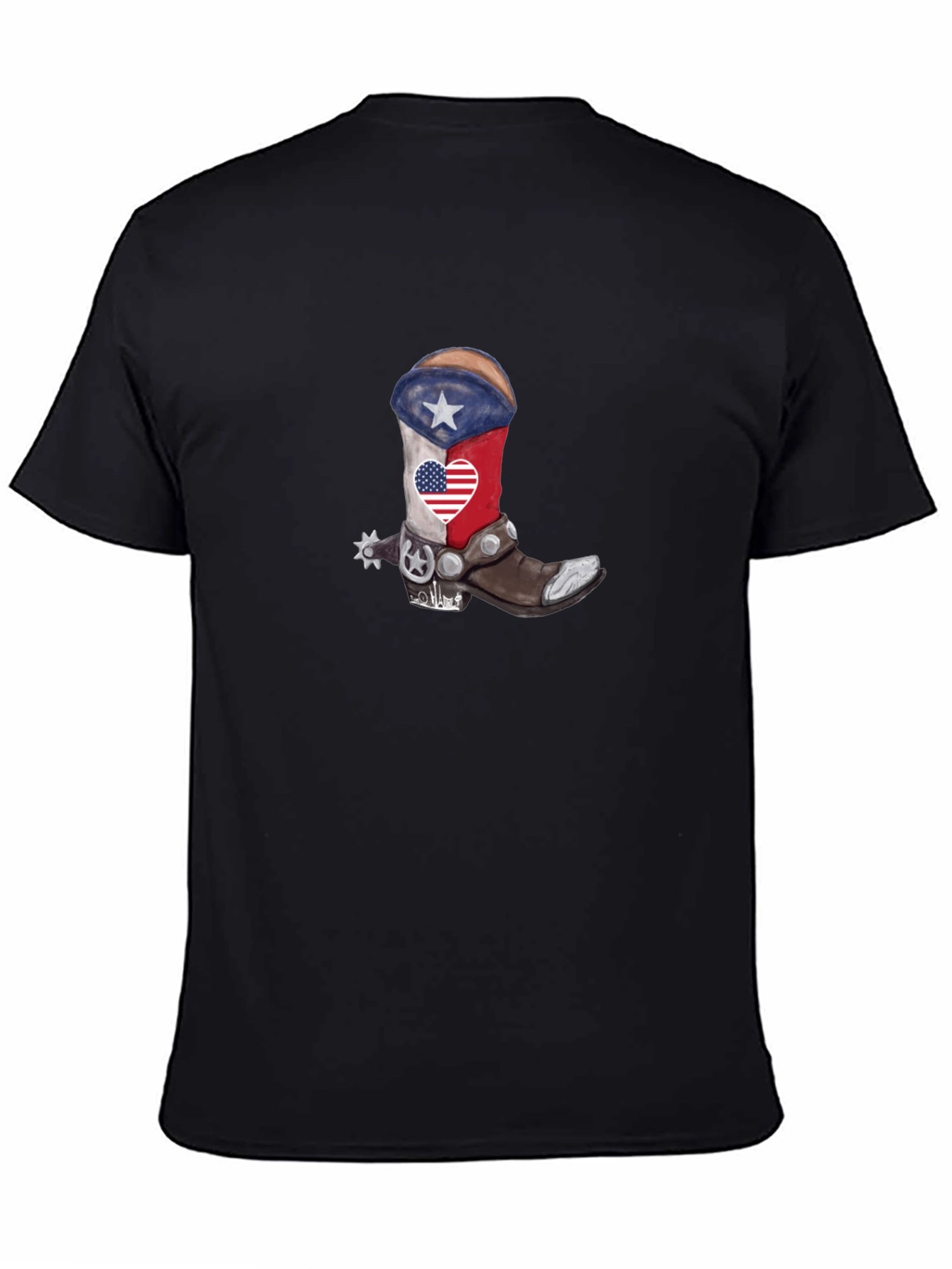 Texas Pride Cowboy Boot T-Shirt