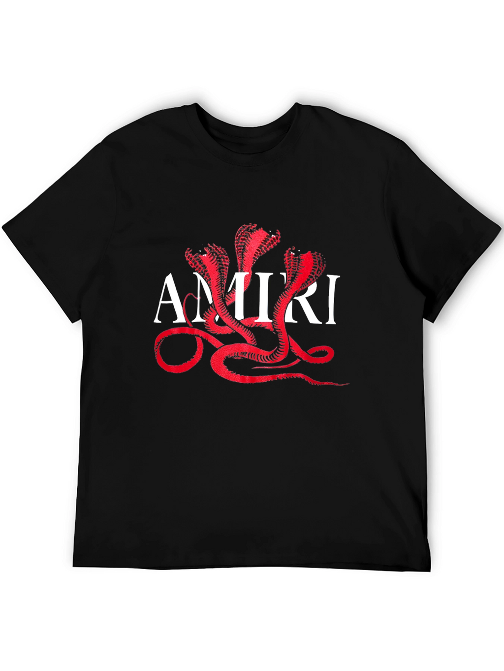 Cobra Graphic T-Shirt - Stylish Black Tee