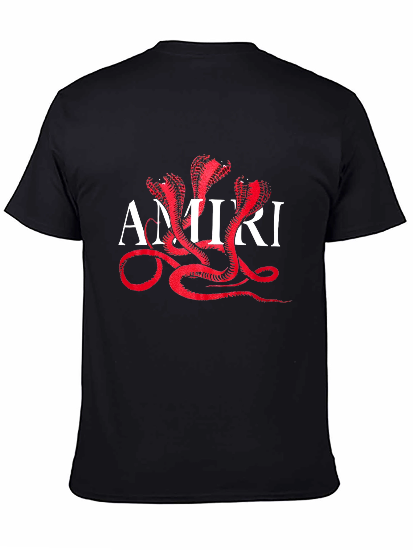 Cobra Graphic T-Shirt - Stylish Black Tee