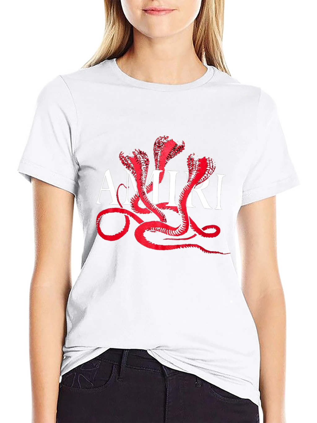 Cobra Graphic T-Shirt - Stylish Black Tee