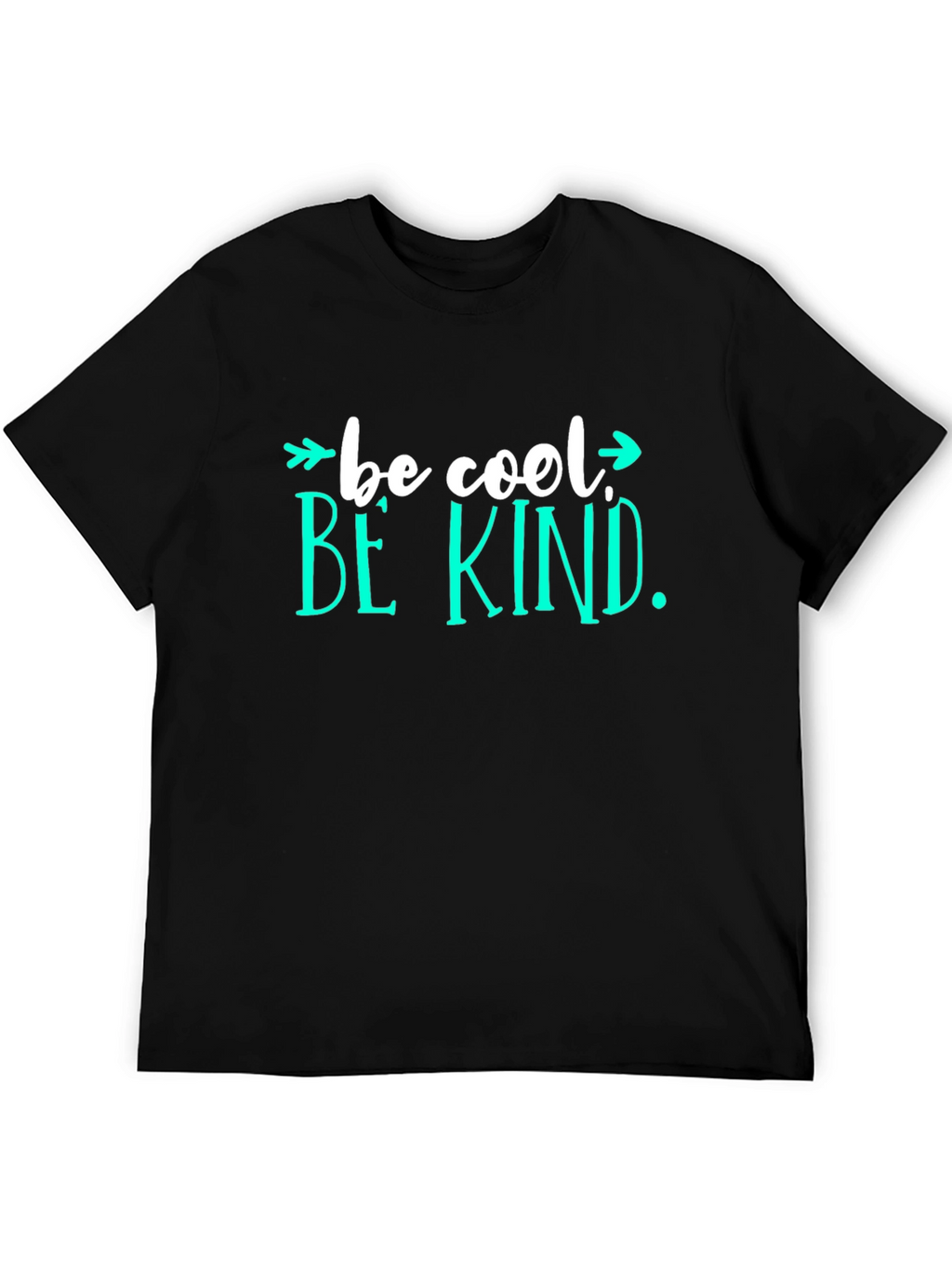 Be Cool Be Kind Graphic Tee - Black