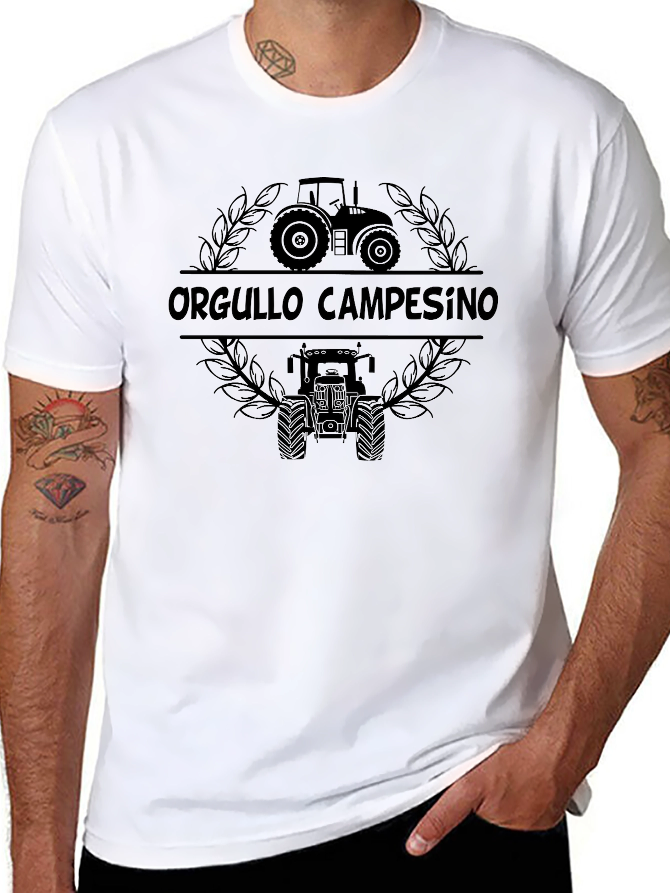 Orgullo Campesino Tractor Graphic Tee