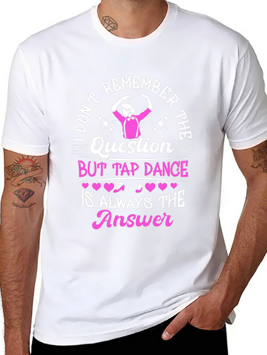 Tap Dance Answer T-Shirt - Funny Dance Tee