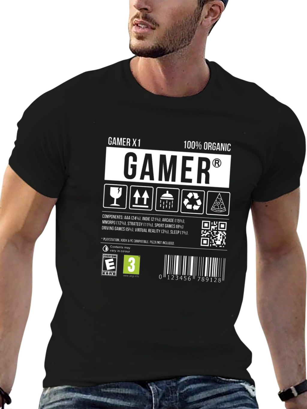 Gamer X1 Organic Gaming T-Shirt