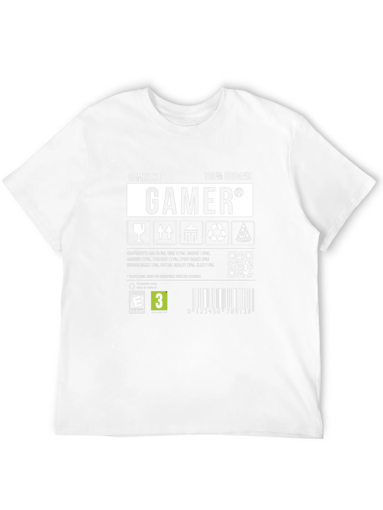 Gamer X1 Organic Gaming T-Shirt