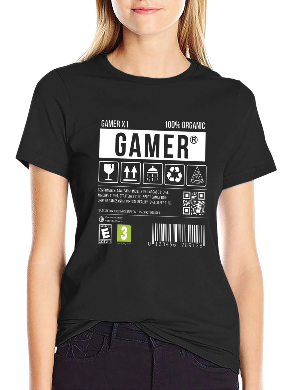 Gamer X1 Organic Gaming T-Shirt