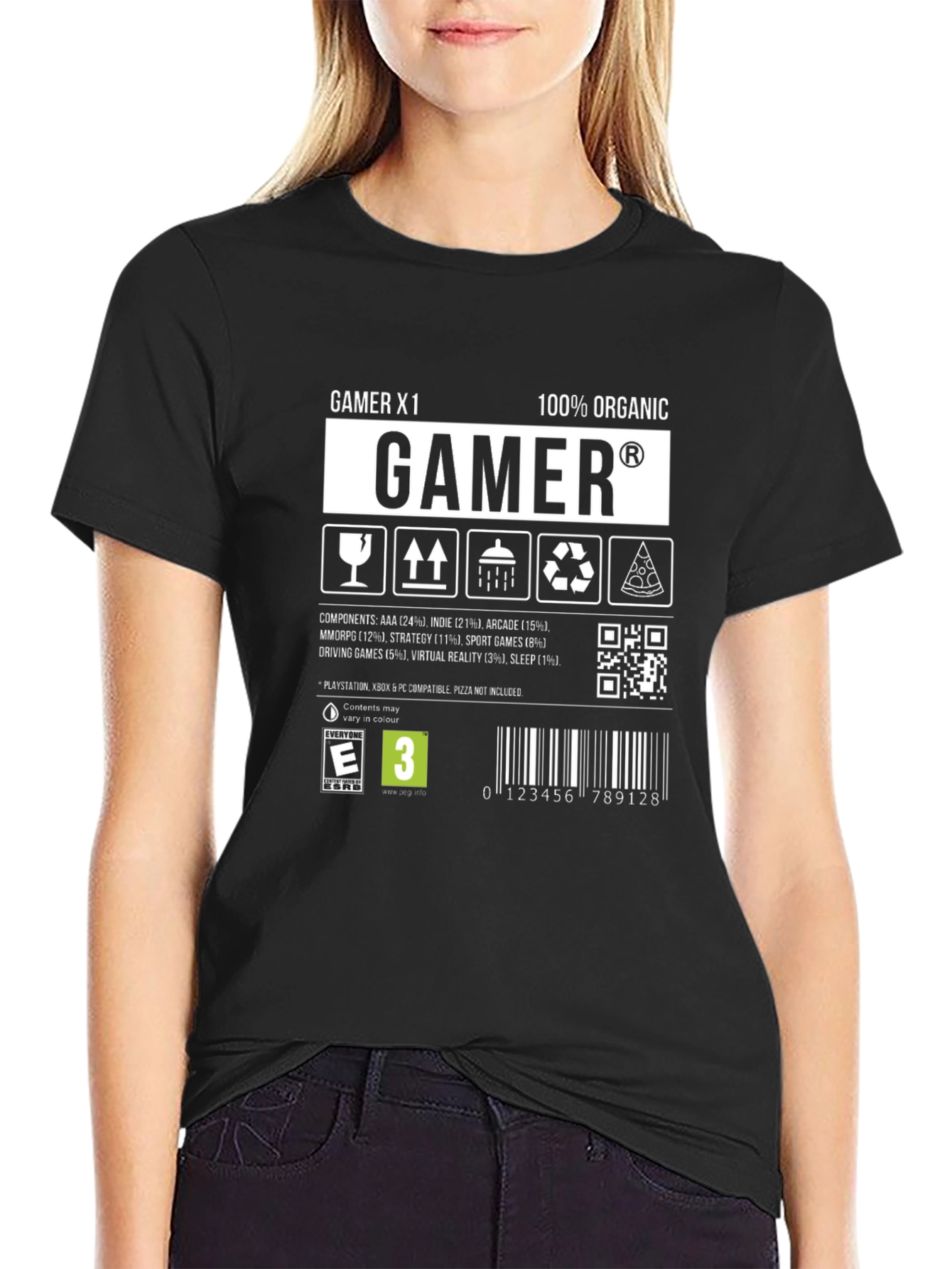 Gamer X1 Organic Gaming T-Shirt