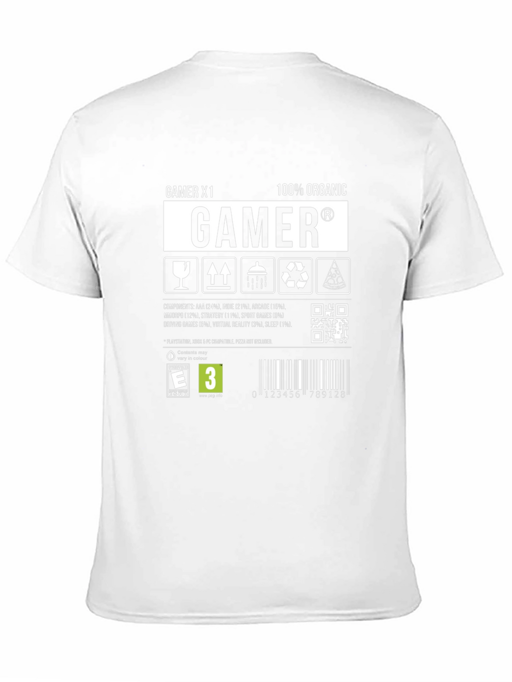 Gamer X1 Organic Gaming T-Shirt