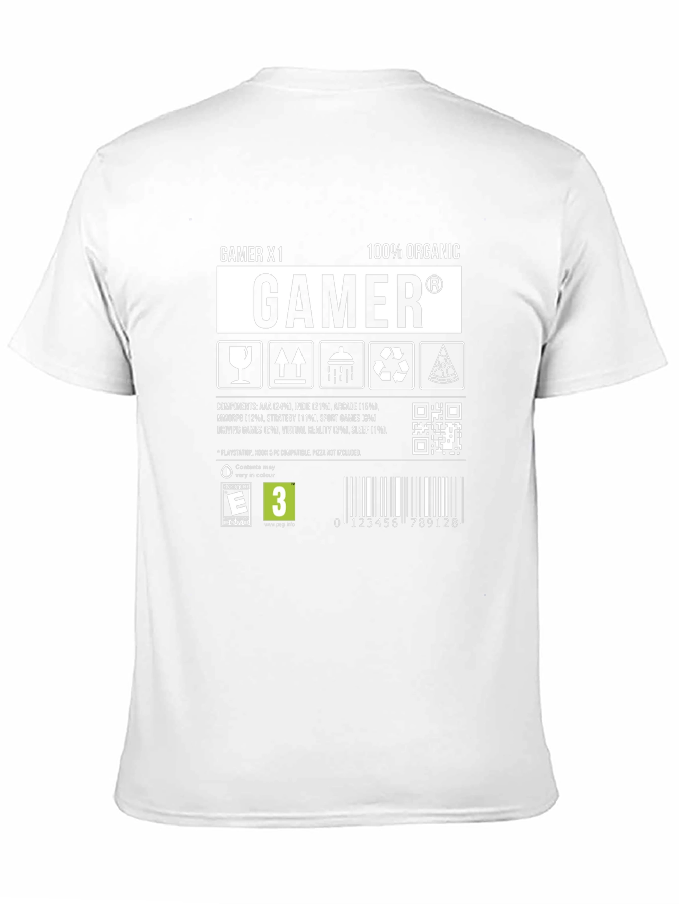 Gamer X1 Organic Gaming T-Shirt