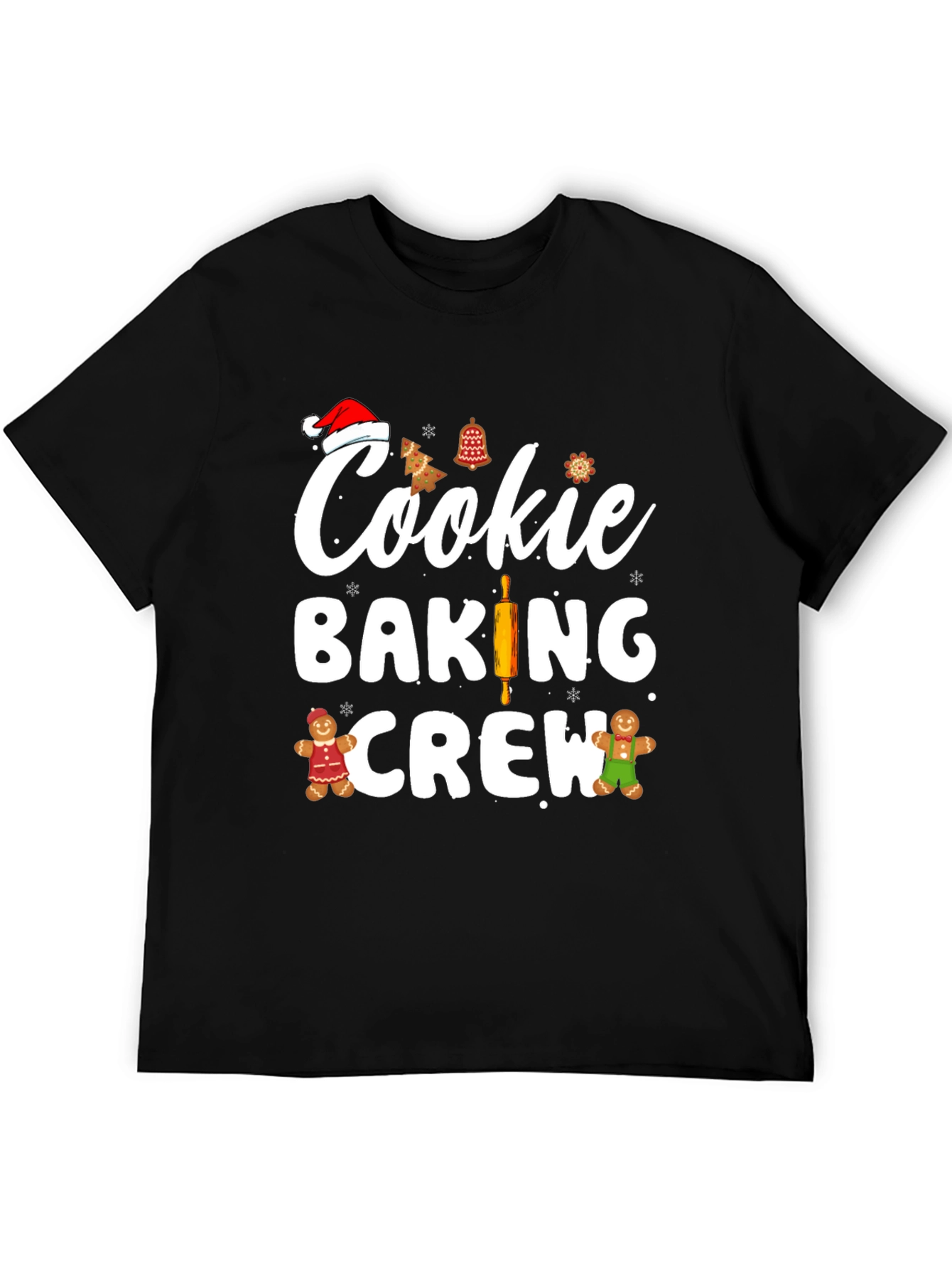 Cookie Baking Crew Christmas T-Shirt
