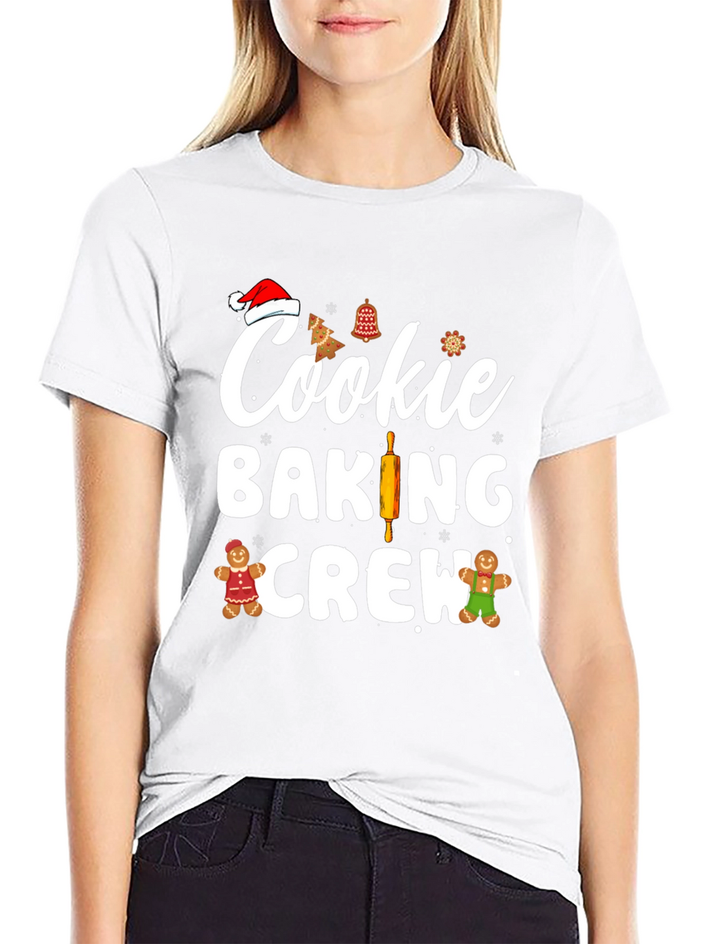 Cookie Baking Crew Christmas T-Shirt