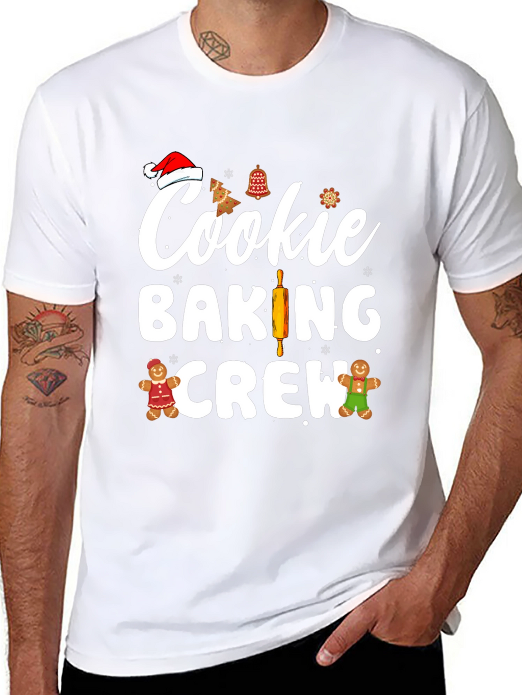 Cookie Baking Crew Christmas T-Shirt