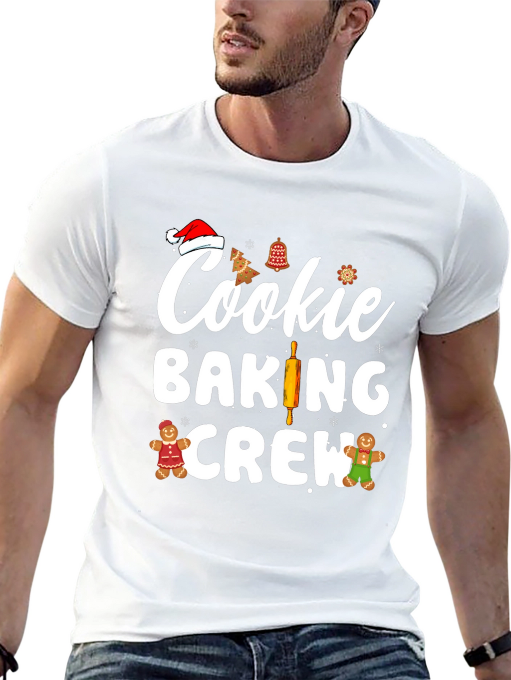 Cookie Baking Crew Christmas T-Shirt