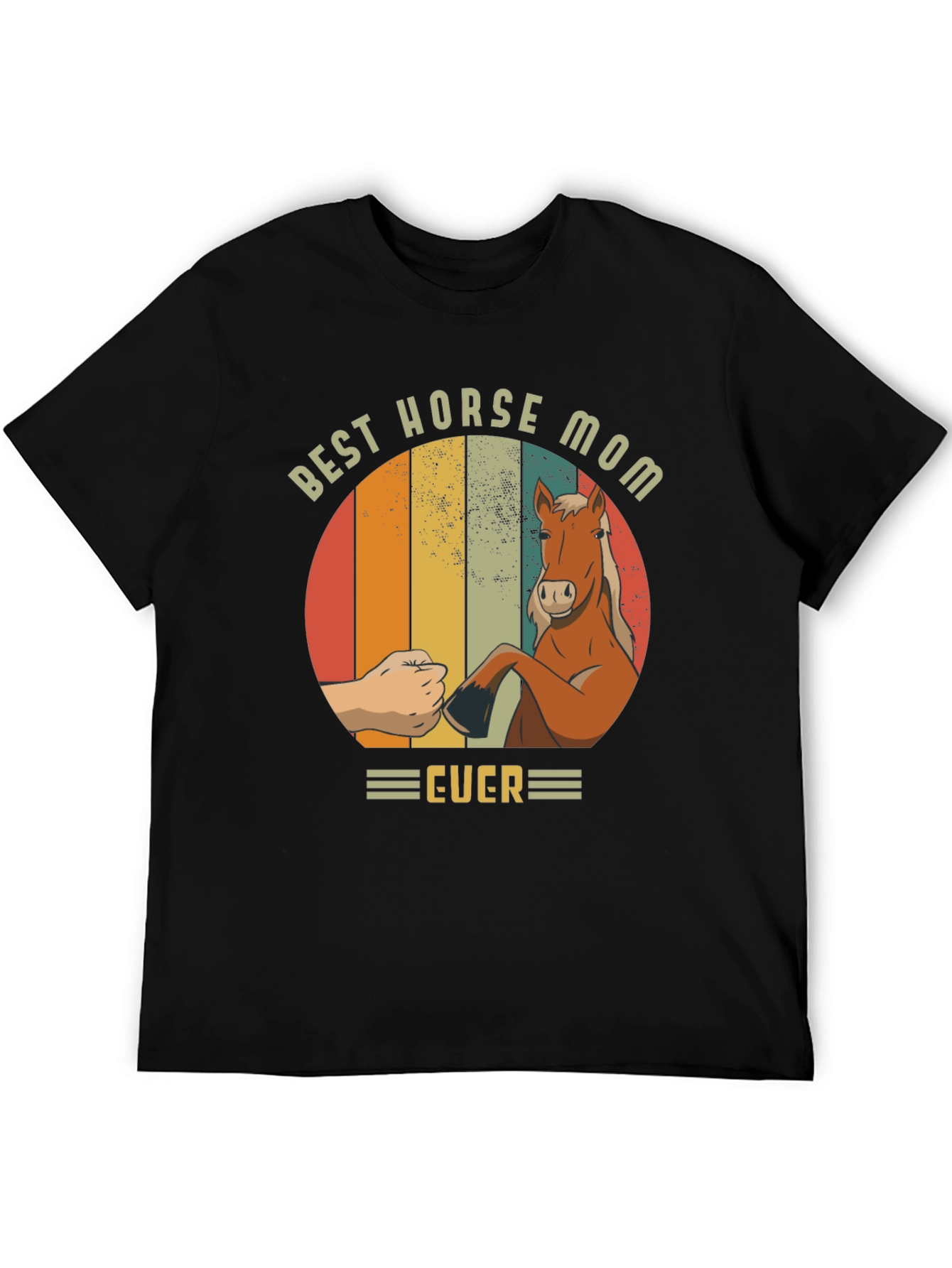 Best Horse Mom Ever T-Shirt - Equestrian Gift