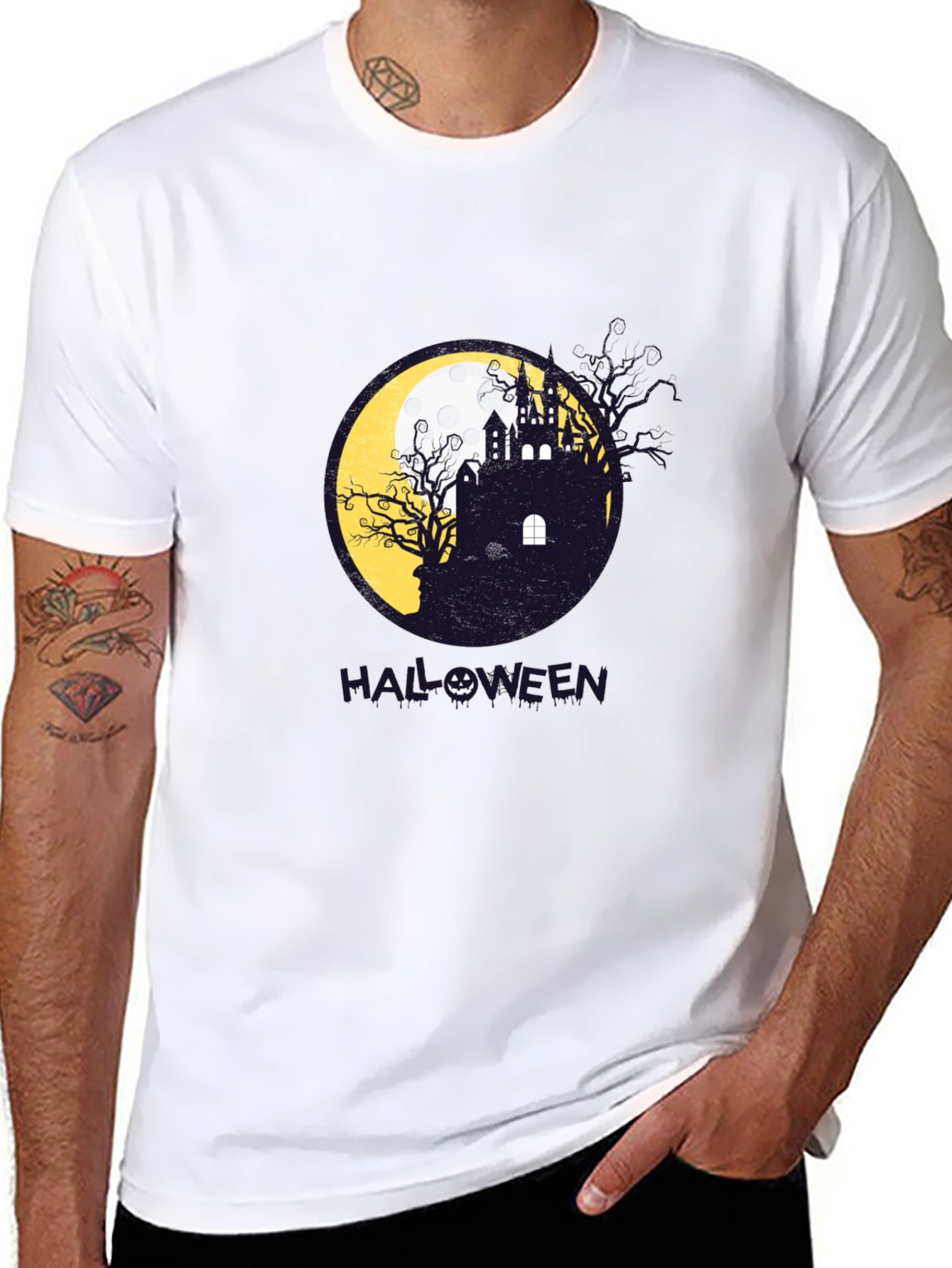 Halloween Spooky Castle T-Shirt
