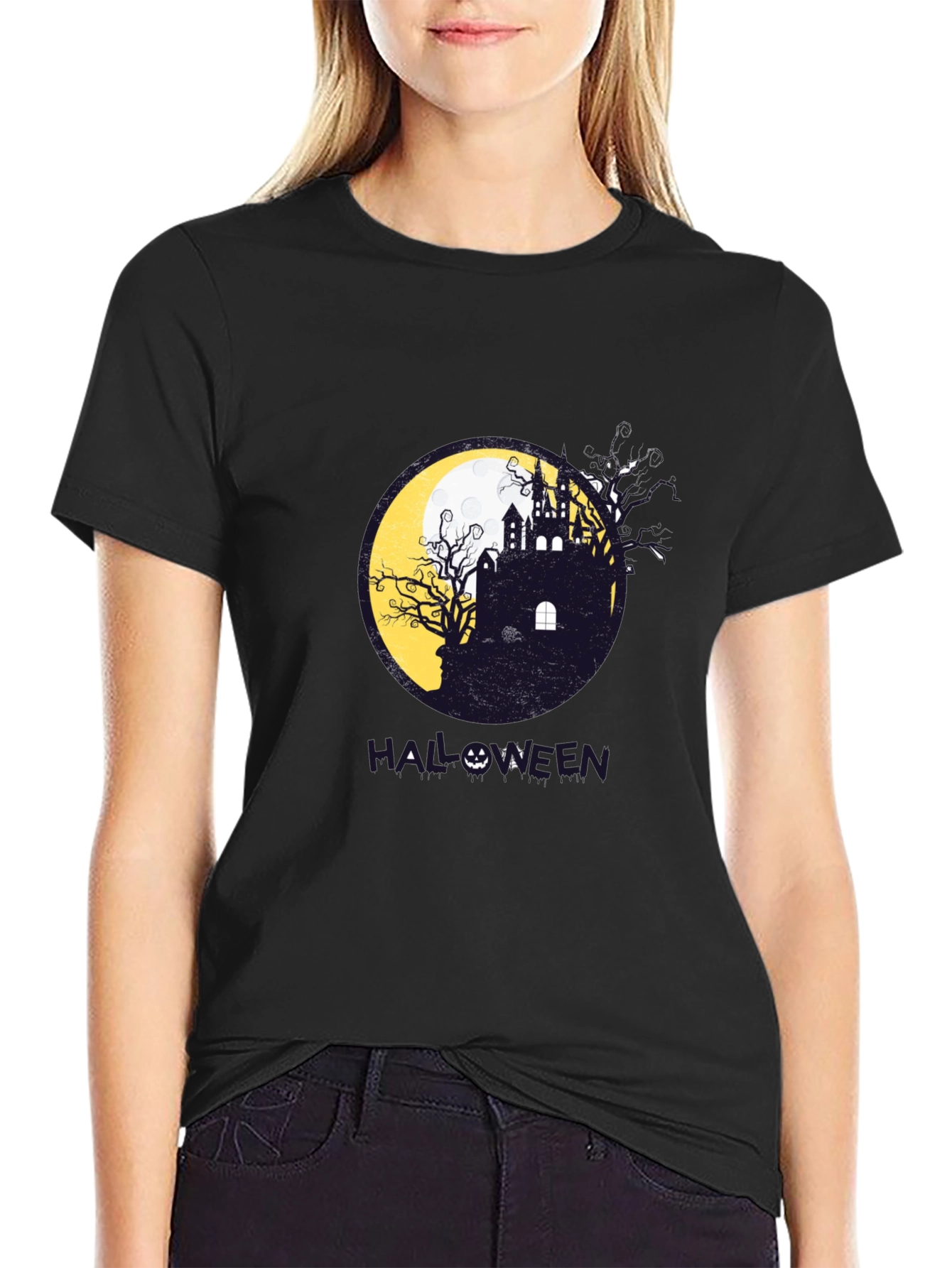 Halloween Spooky Castle T-Shirt