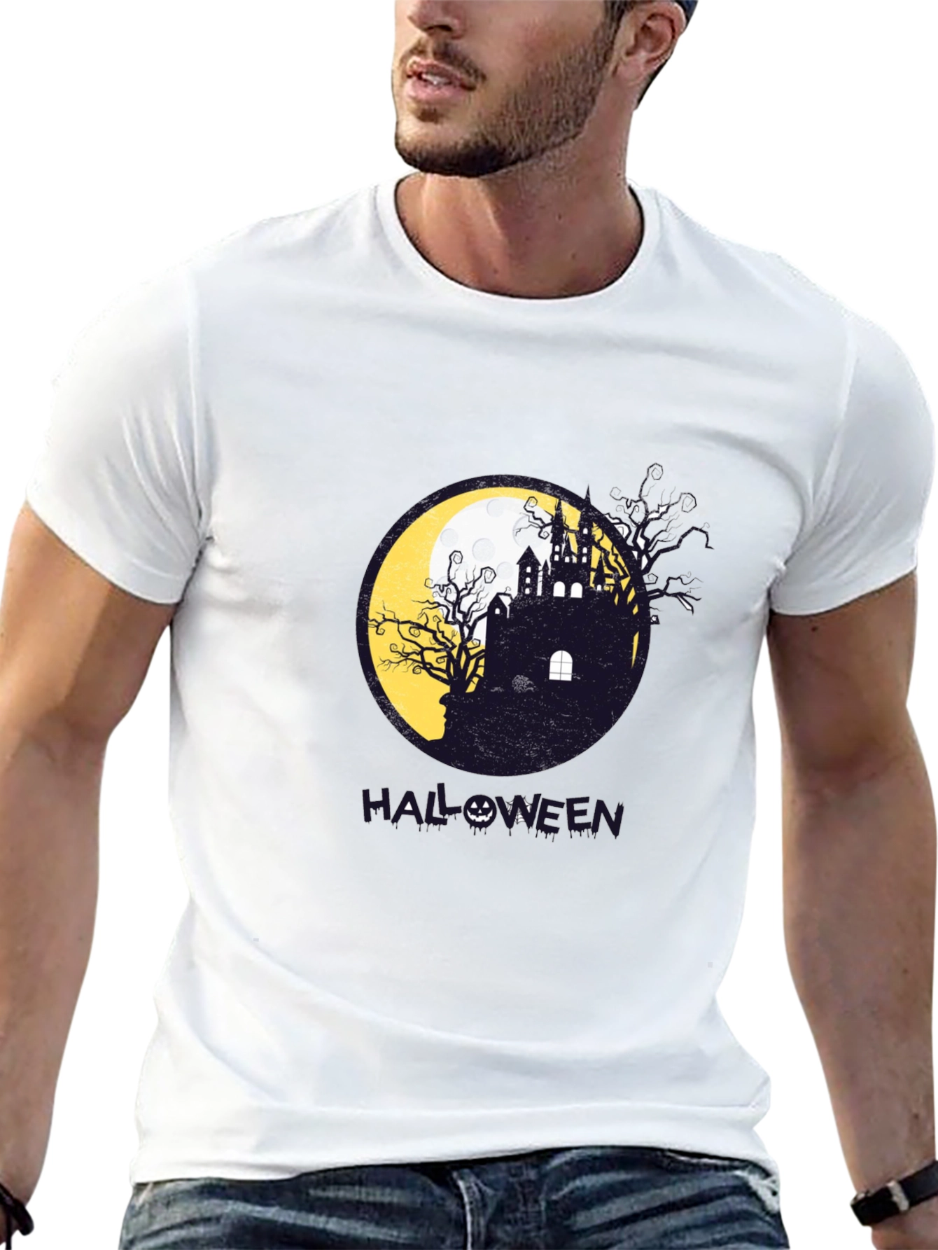 Halloween Spooky Castle T-Shirt