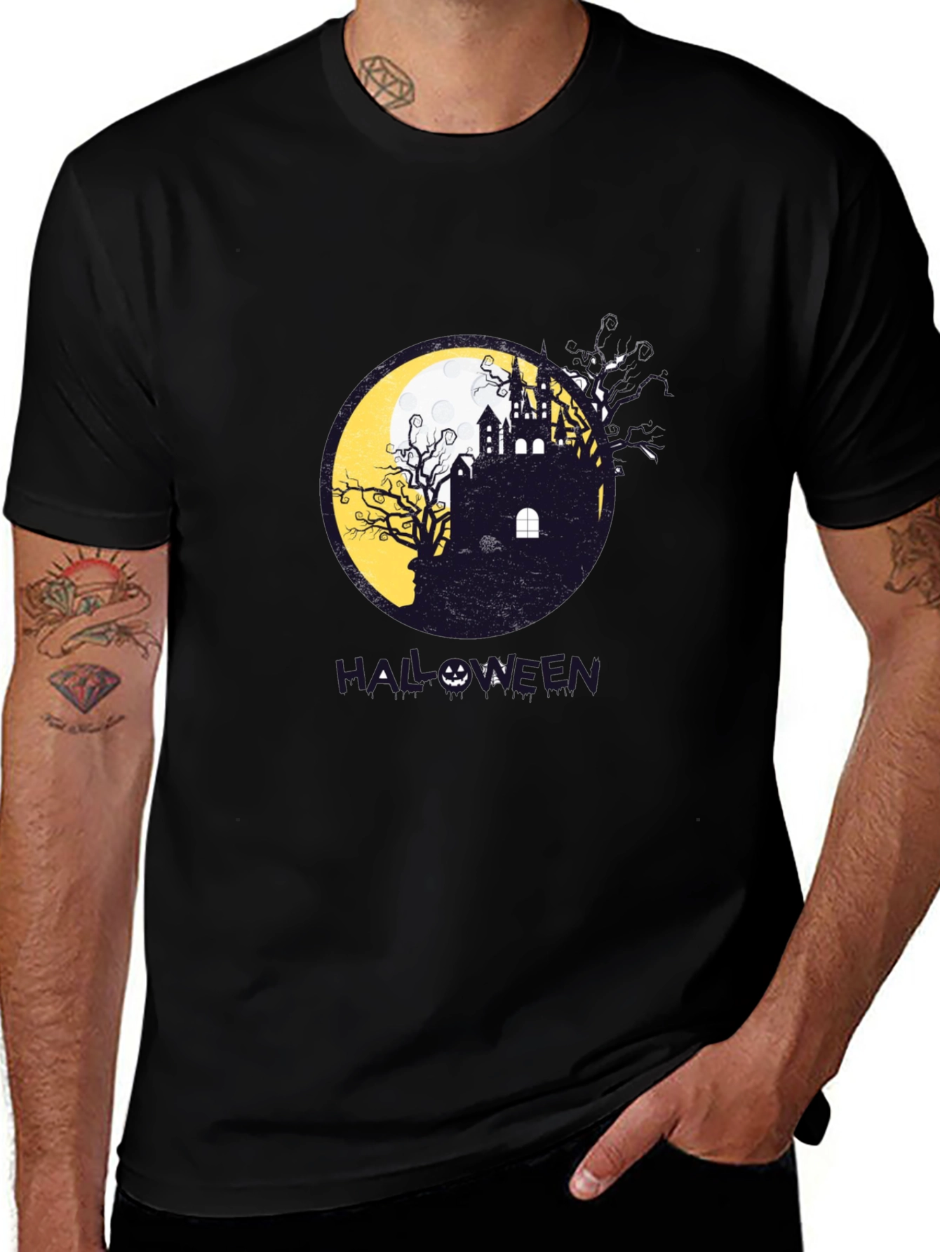 Halloween Spooky Castle T-Shirt