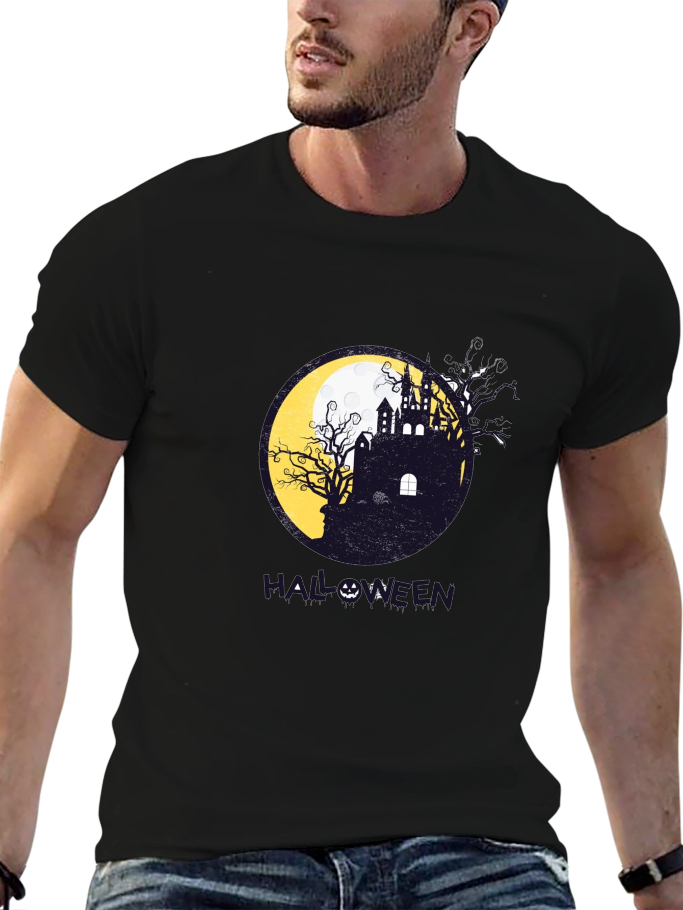 Halloween Spooky Castle T-Shirt