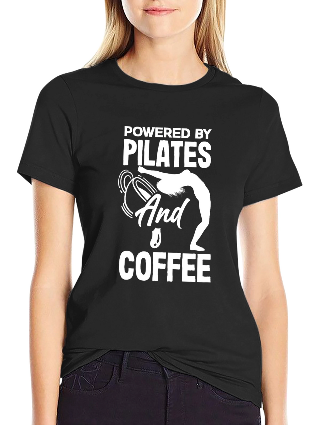 Pilates & Coffee T-Shirt - Workout Motivation