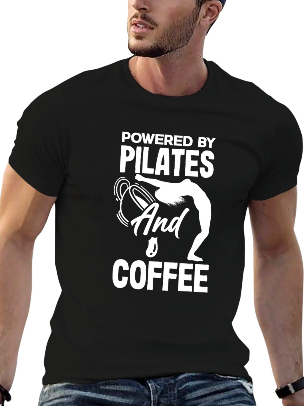 Pilates & Coffee T-Shirt - Workout Motivation