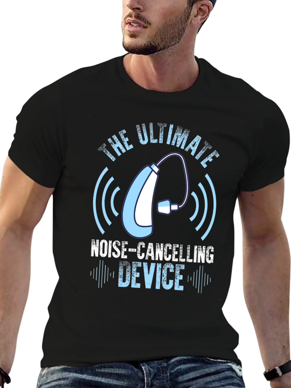 The Ultimate Noise-Cancelling Device T-Shirt