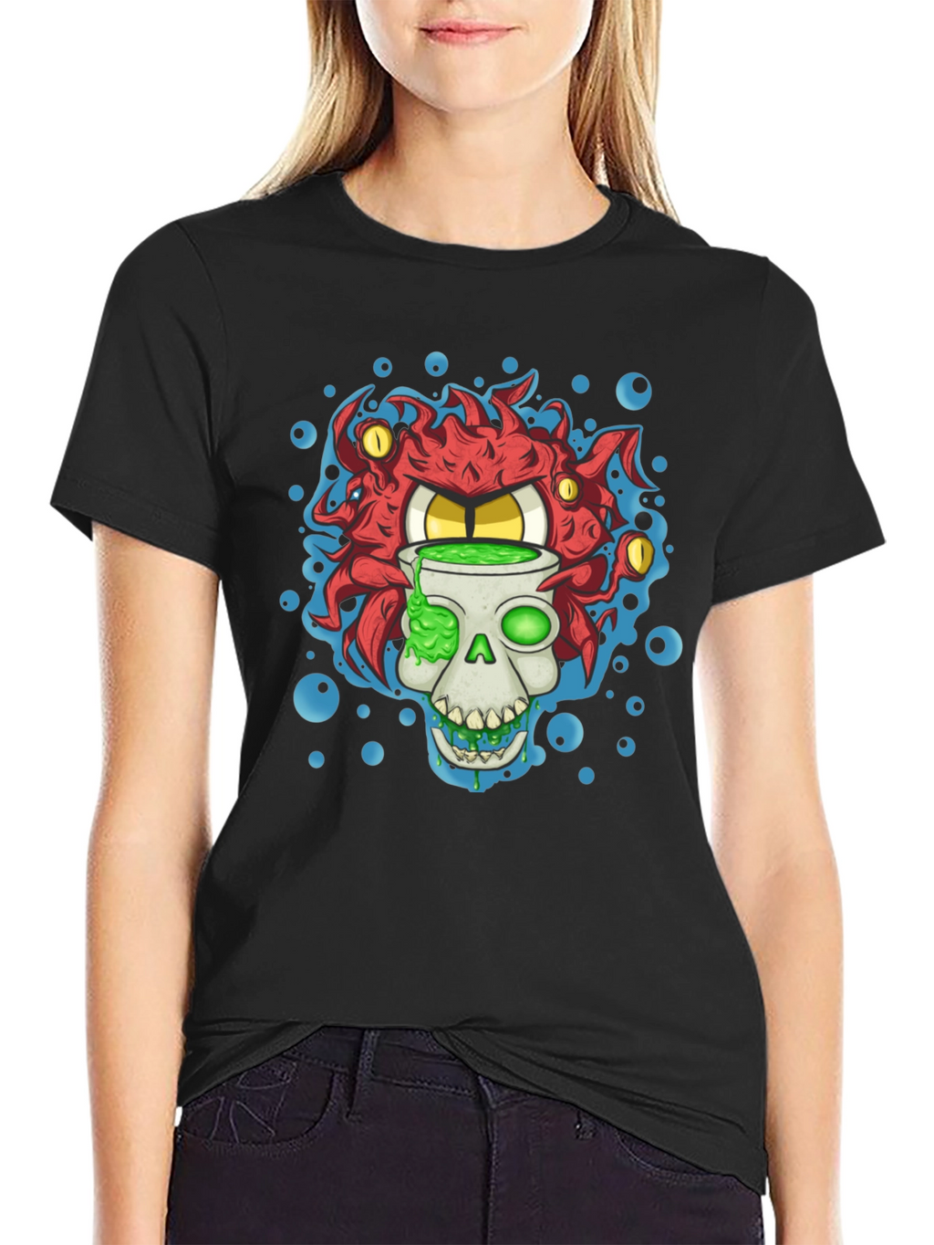 Eye Skull Graphic Tee