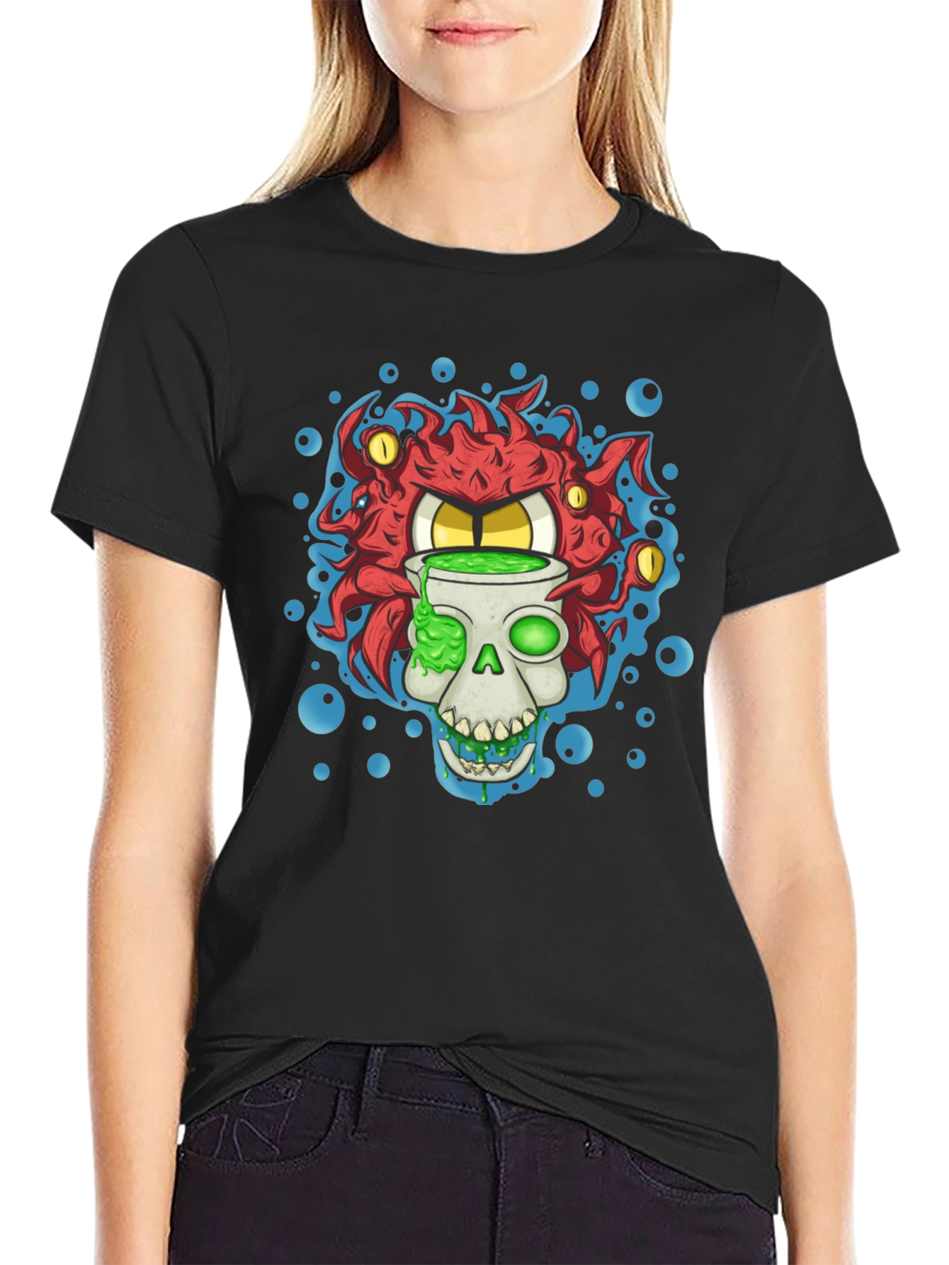 Eye Skull Graphic Tee