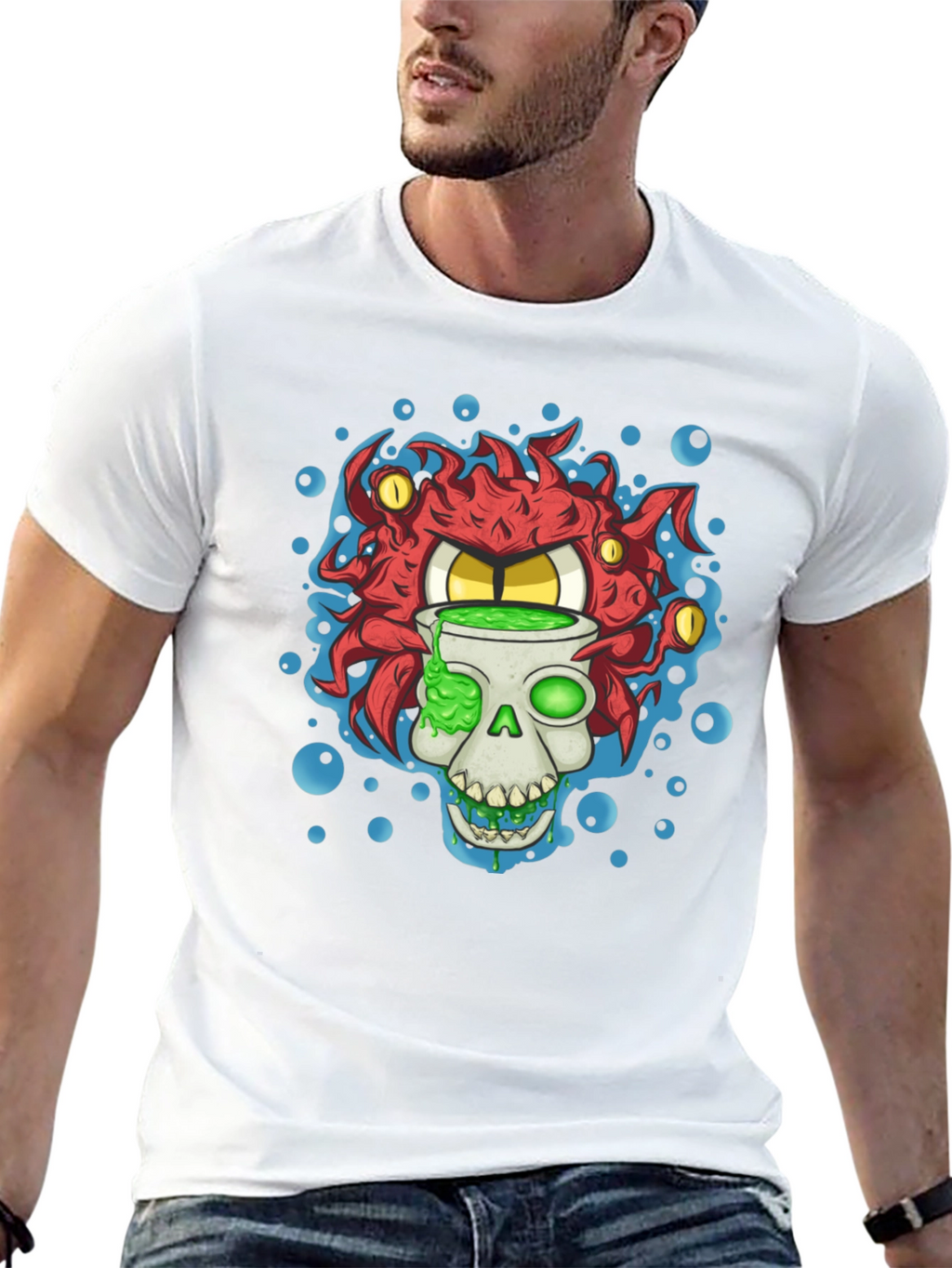 Eye Skull Graphic Tee