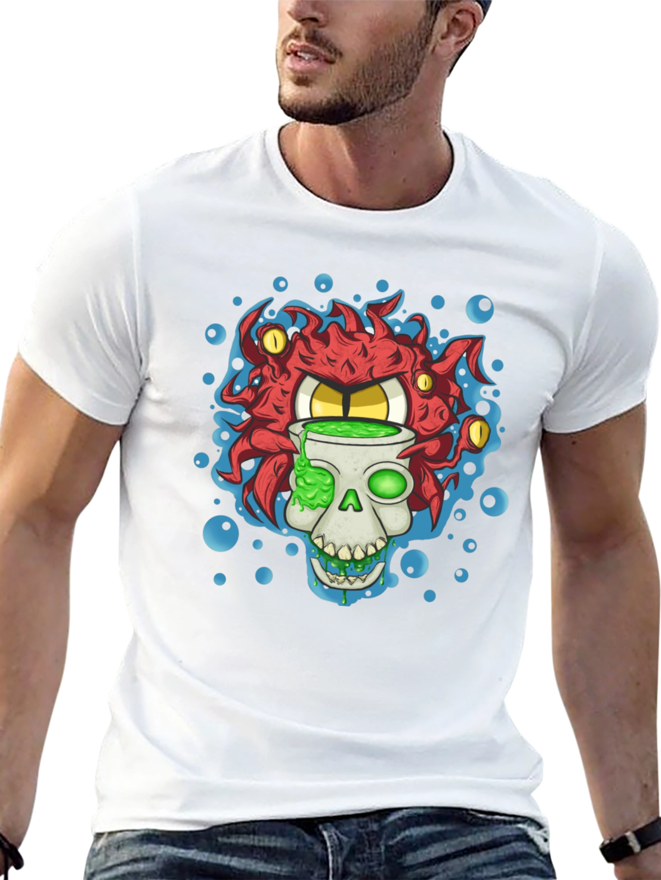 Eye Skull Graphic Tee