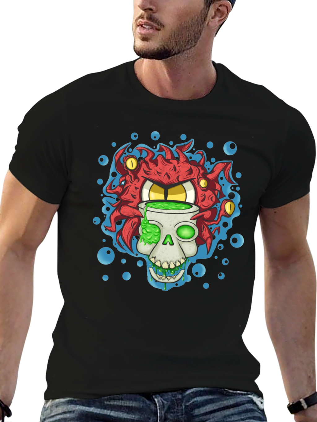 Eye Skull Graphic Tee