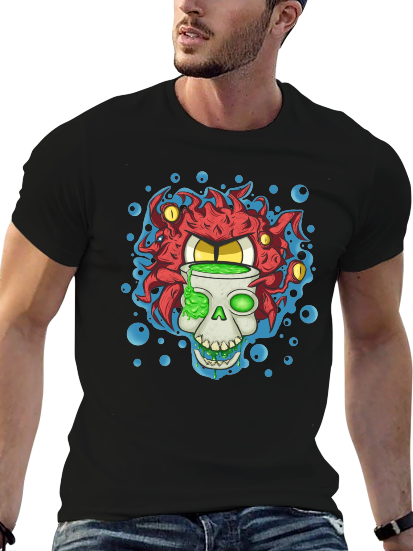 Eye Skull Graphic Tee