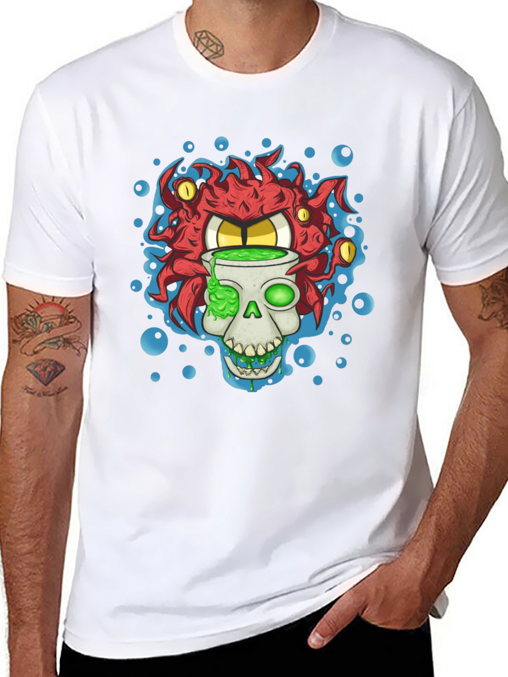 Eye Skull Graphic Tee