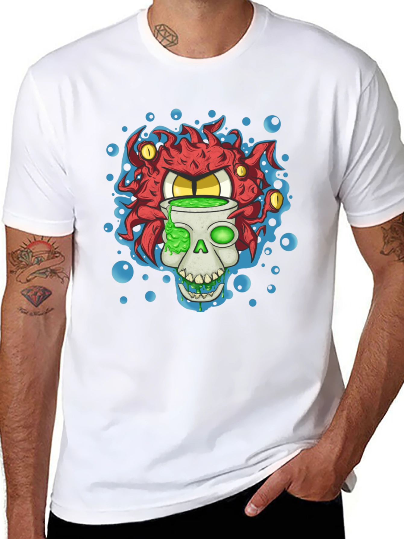Eye Skull Graphic Tee