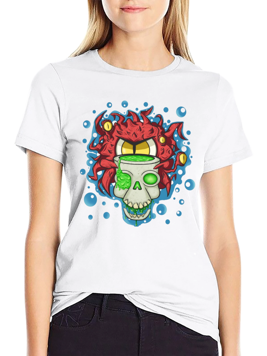 Eye Skull Graphic Tee