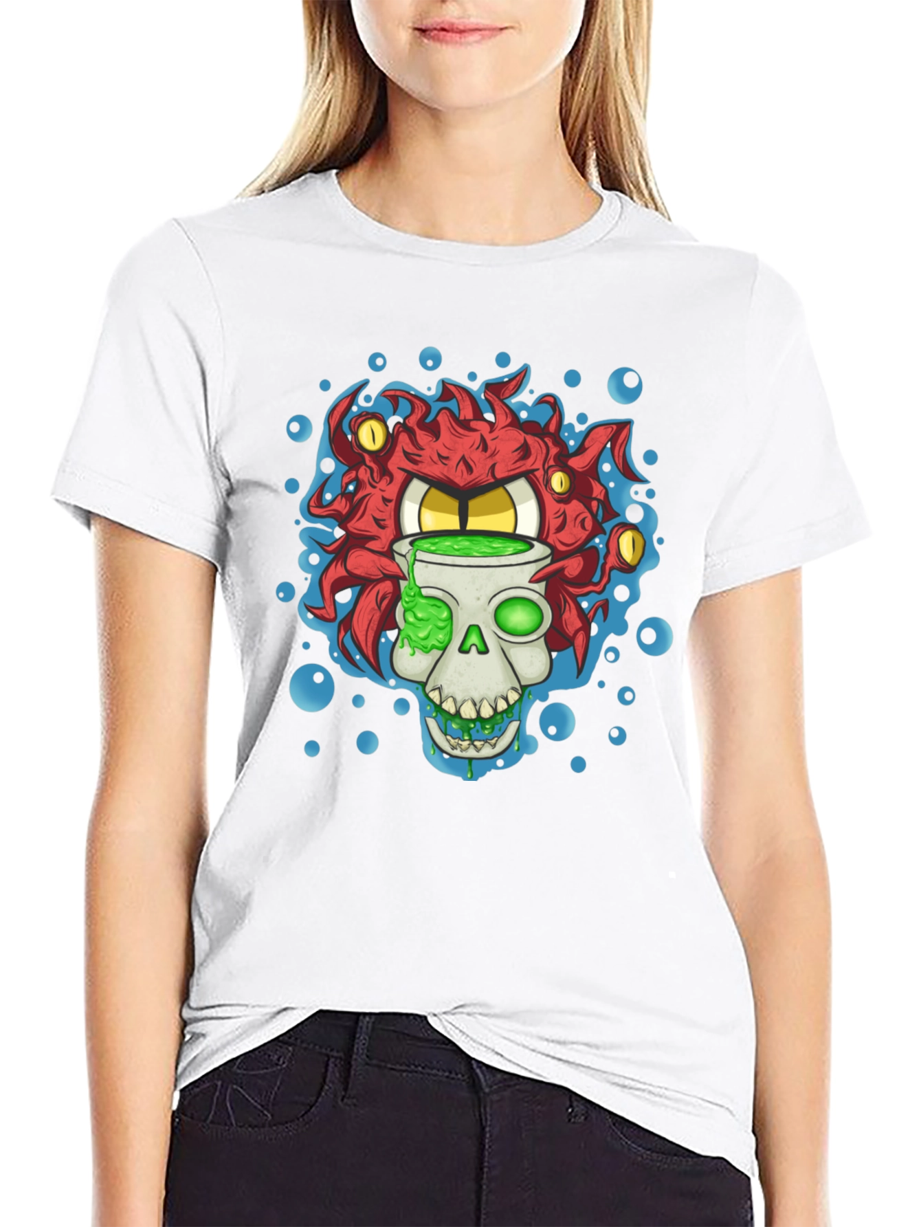Eye Skull Graphic Tee