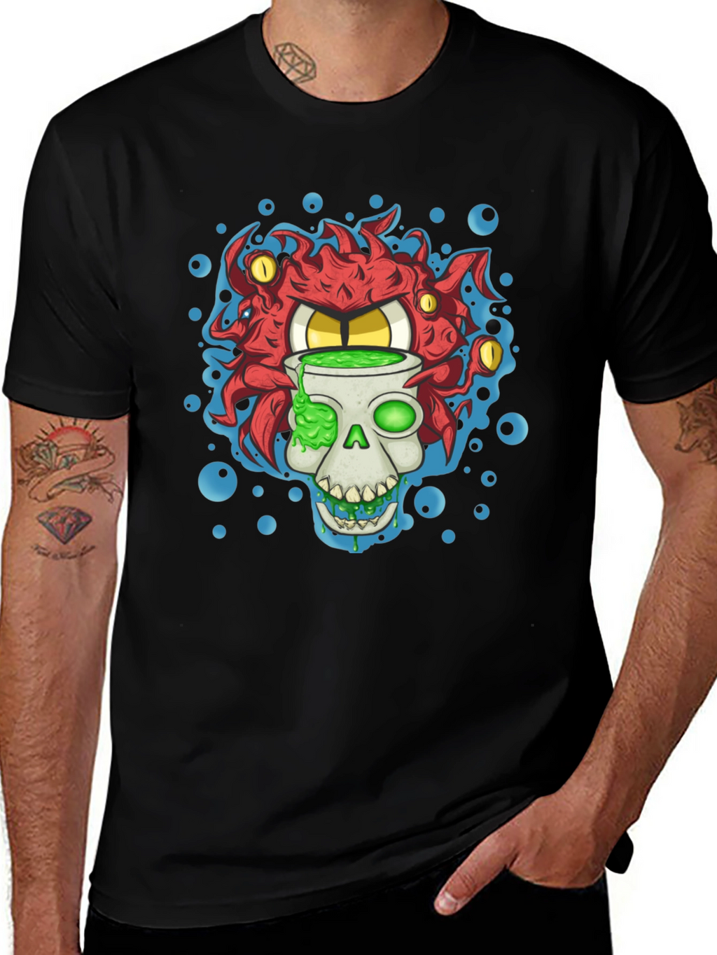 Eye Skull Graphic Tee