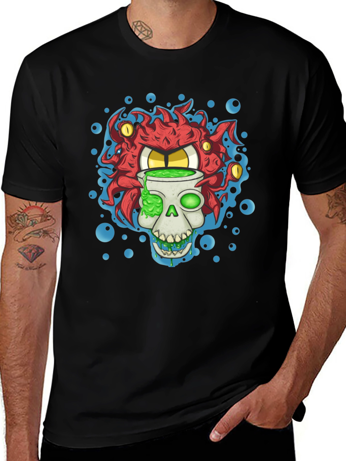 Eye Skull Graphic Tee