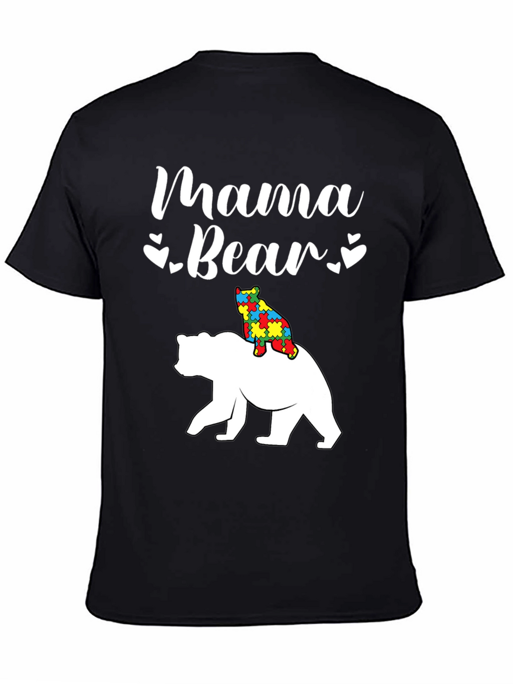 Mama Bear Autism Awareness T-Shirt