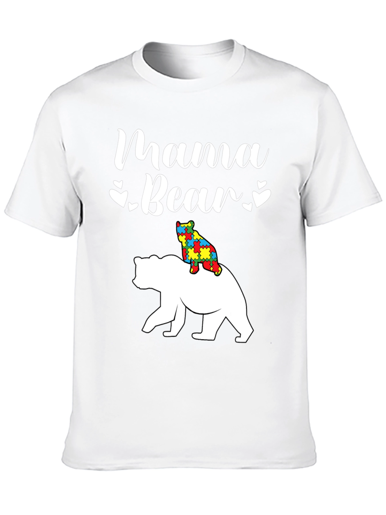 Mama Bear Autism Awareness T-Shirt