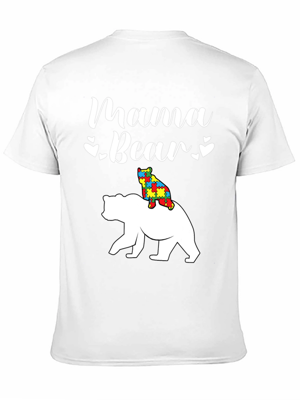 Mama Bear Autism Awareness T-Shirt