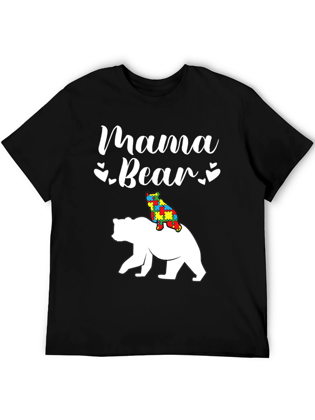 Mama Bear Autism Awareness T-Shirt