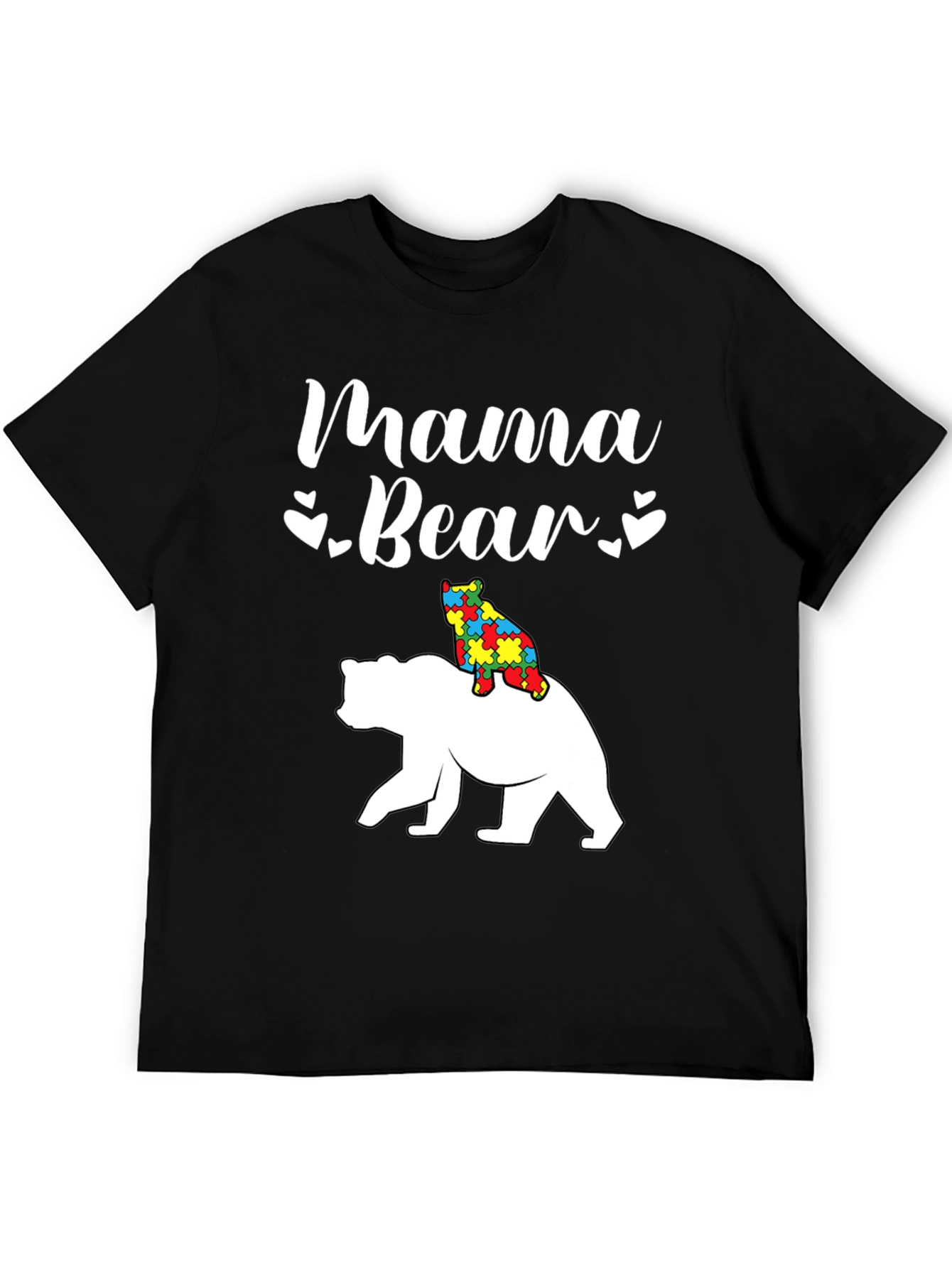 Mama Bear Autism Awareness T-Shirt