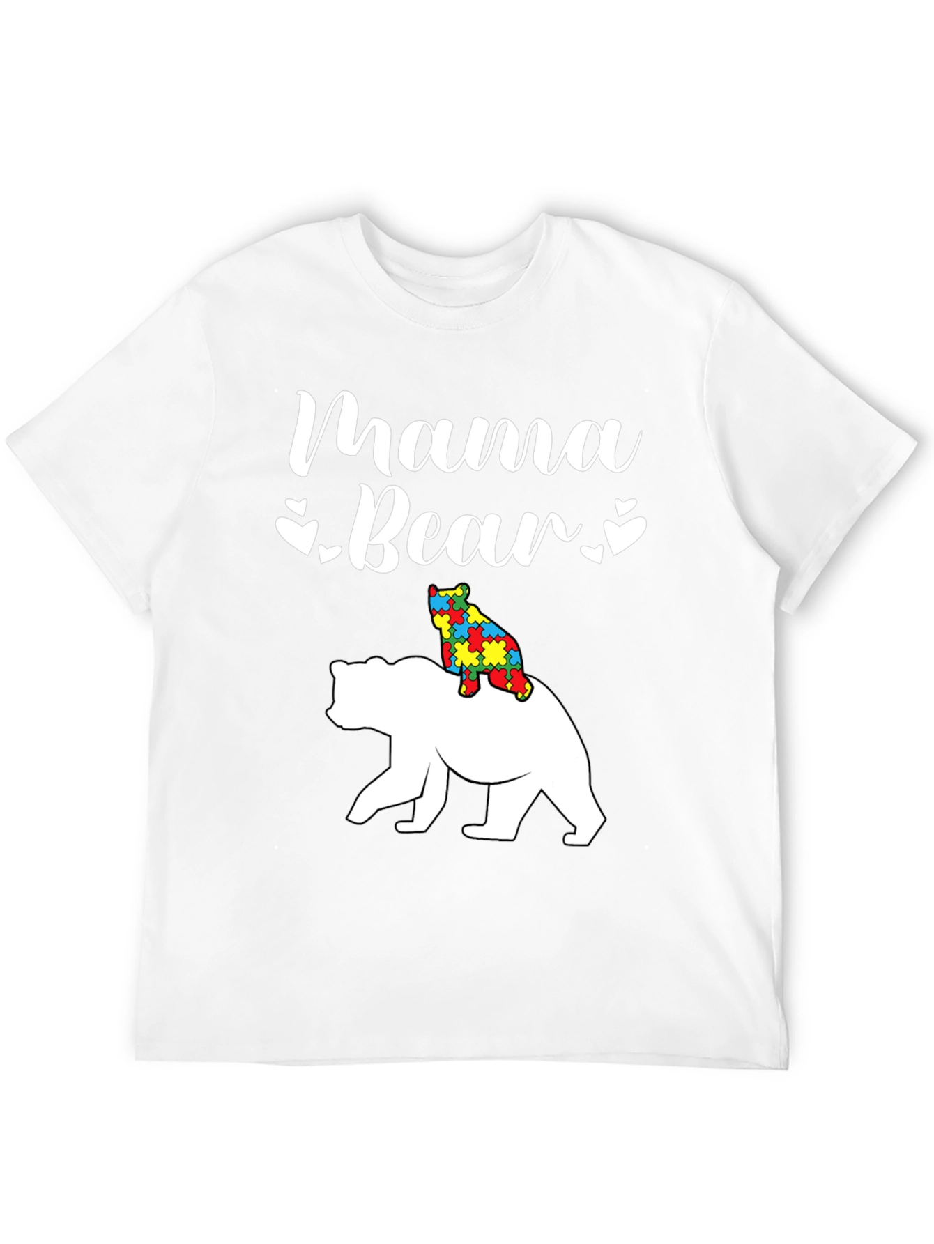Mama Bear Autism Awareness T-Shirt