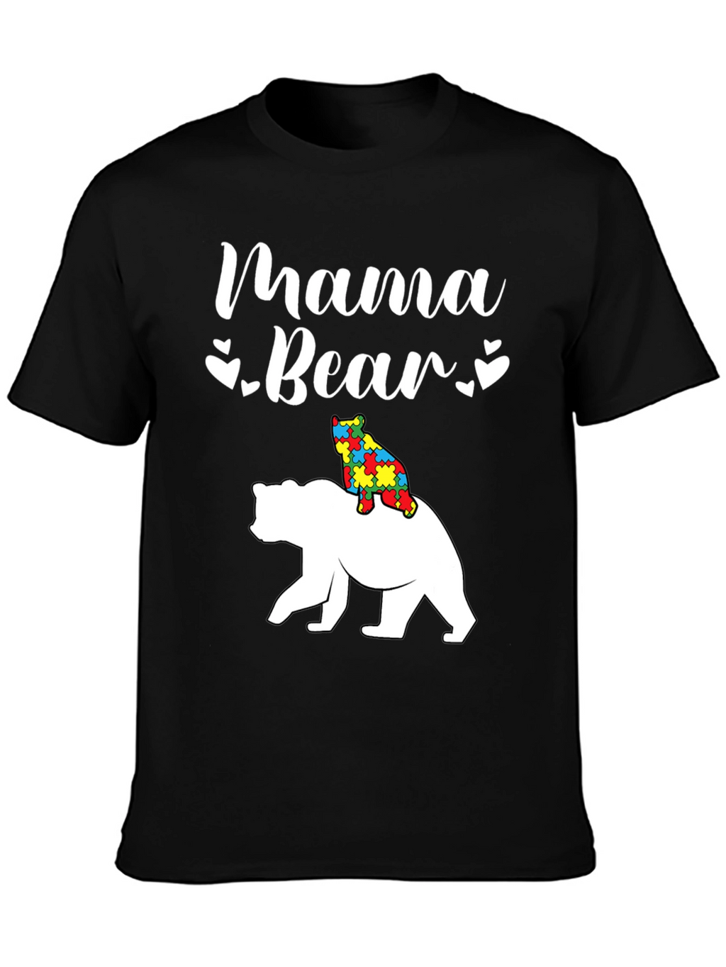 Mama Bear Autism Awareness T-Shirt