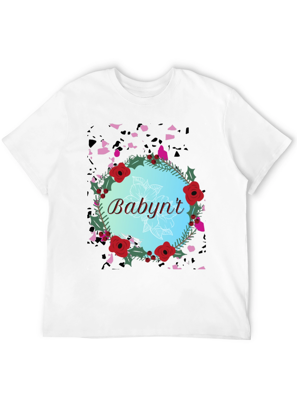 Babynt Floral Graphic T-Shirt - Soft Cotton Blend