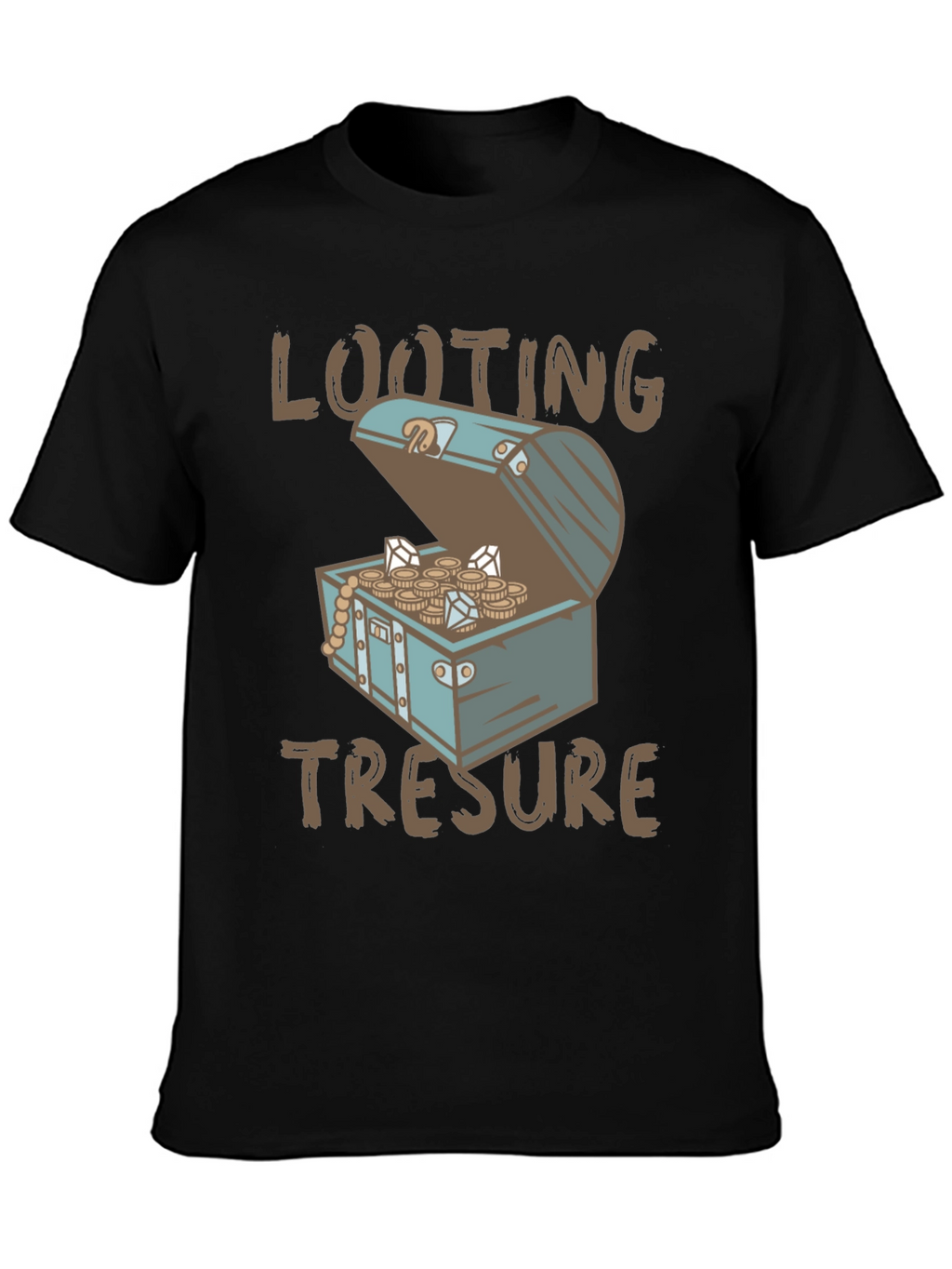 Looting Treasure Graphic T-Shirt