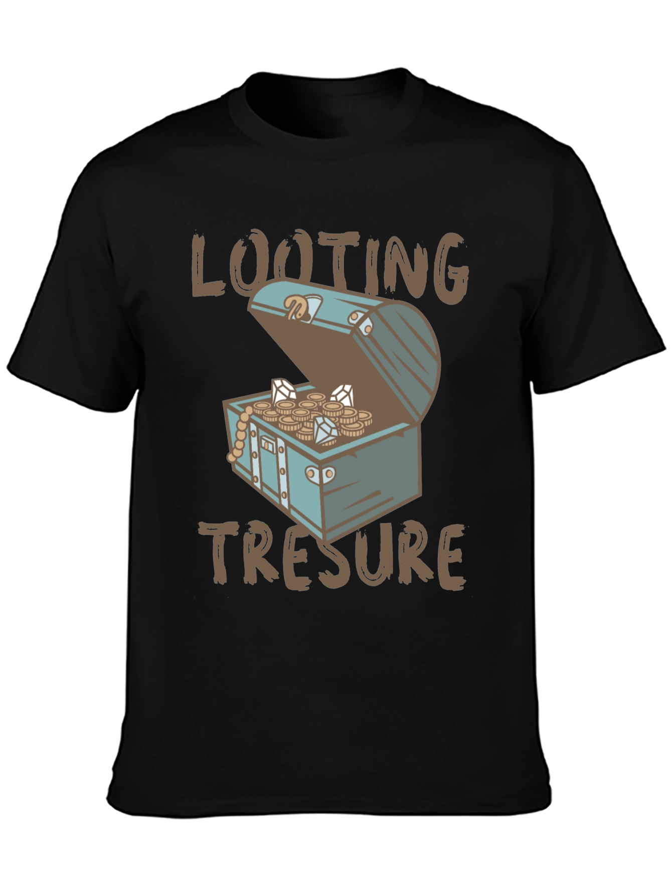 Looting Treasure Graphic T-Shirt