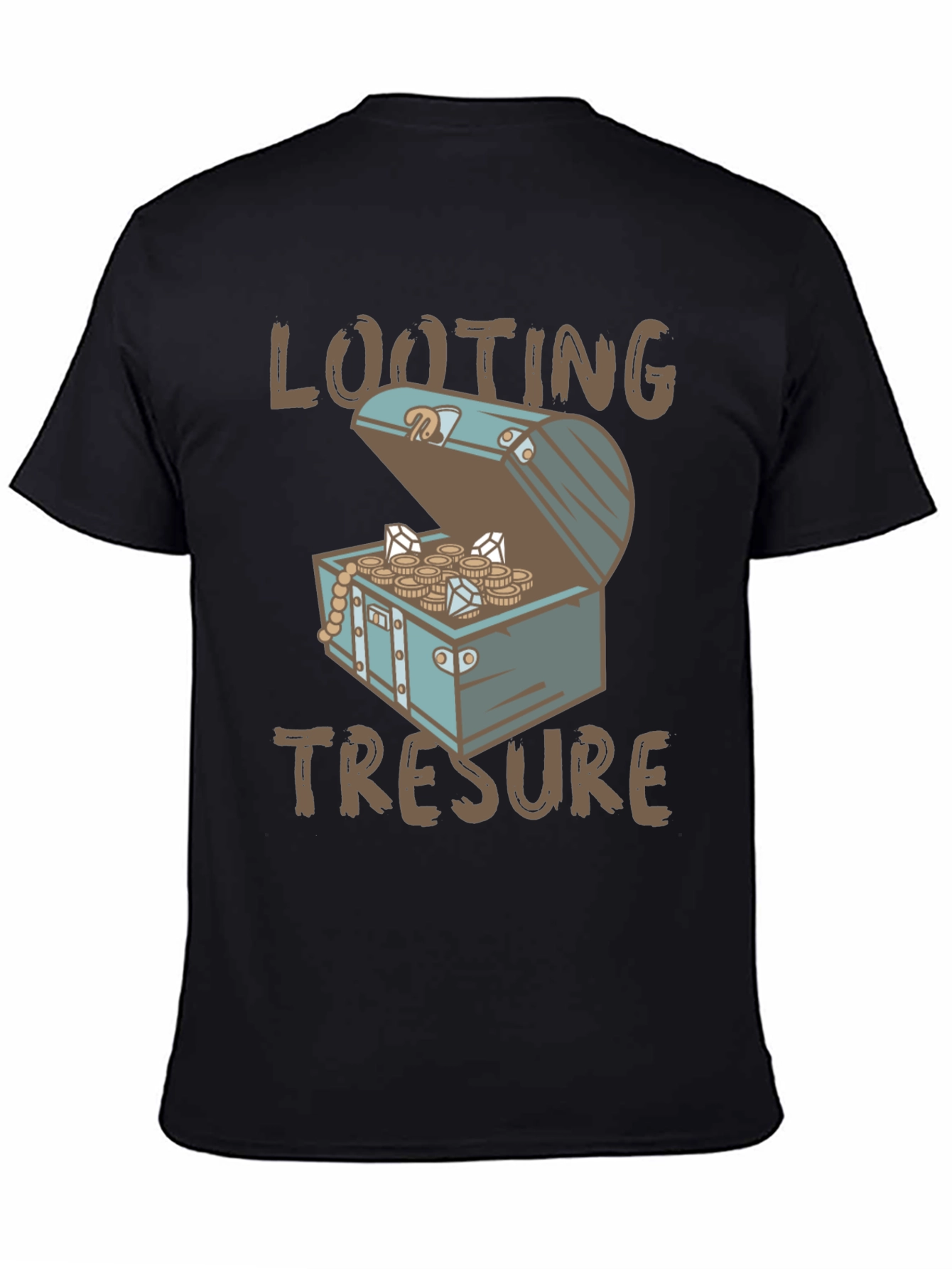 Looting Treasure Graphic T-Shirt